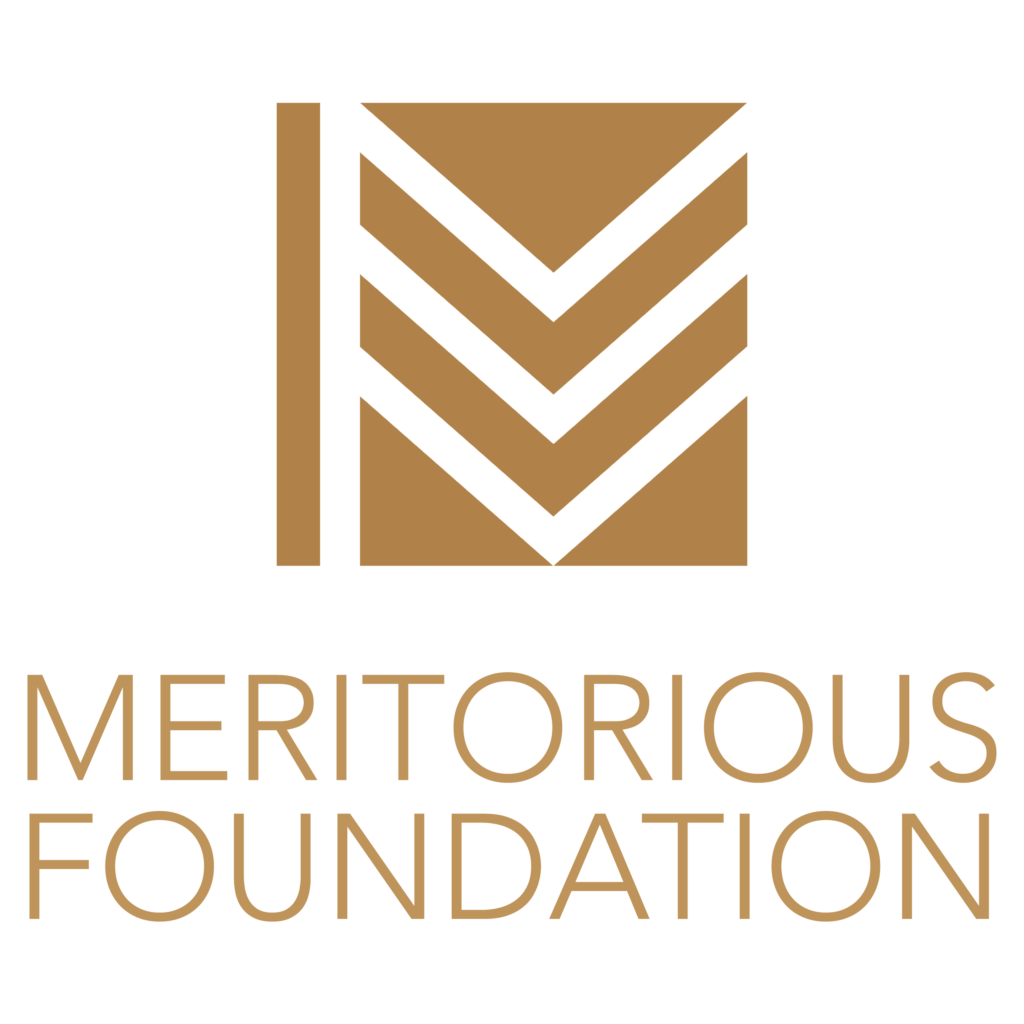 meritorious foundation logo gold meritorious foundation logo gold