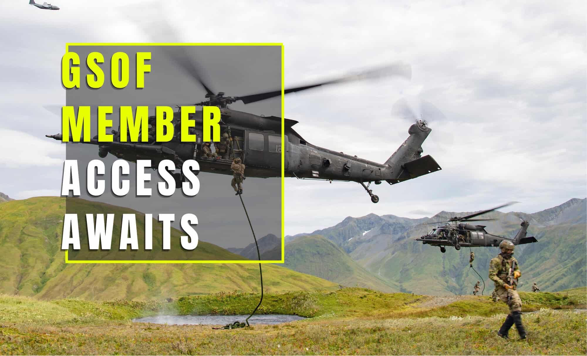 Global SOF Membership Lounge - SOF Week